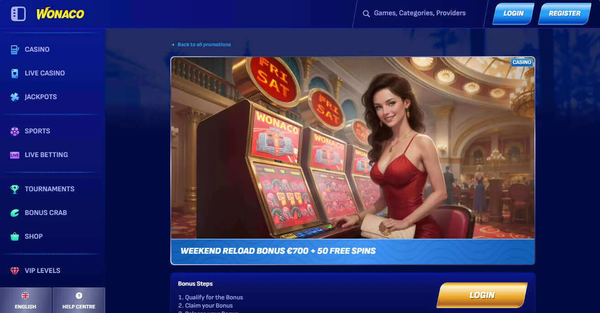 wildbet login
